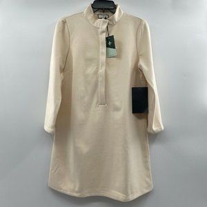 Tuckernuck Winter White Avery Terry Shirt Dress Mini Stand Collar. Worn once.
